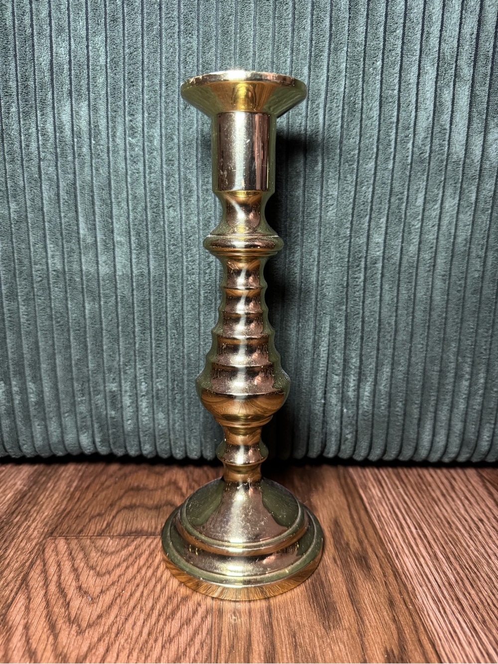 Brass Candlestick Holder - Gold Finish Home Accent
